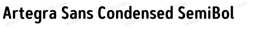 Artegra Sans Condensed SemiBold字体转换